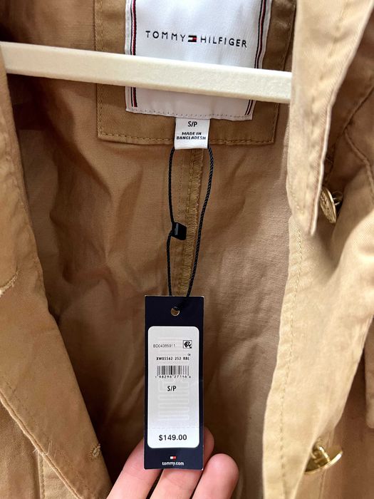 Kurtka wiosenna/letnia - Tommy Hilfiger - przejściowa - S damska