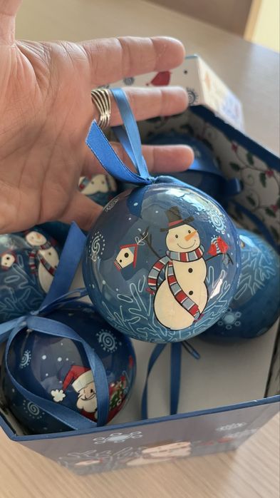 Caixa Bolas de Natal