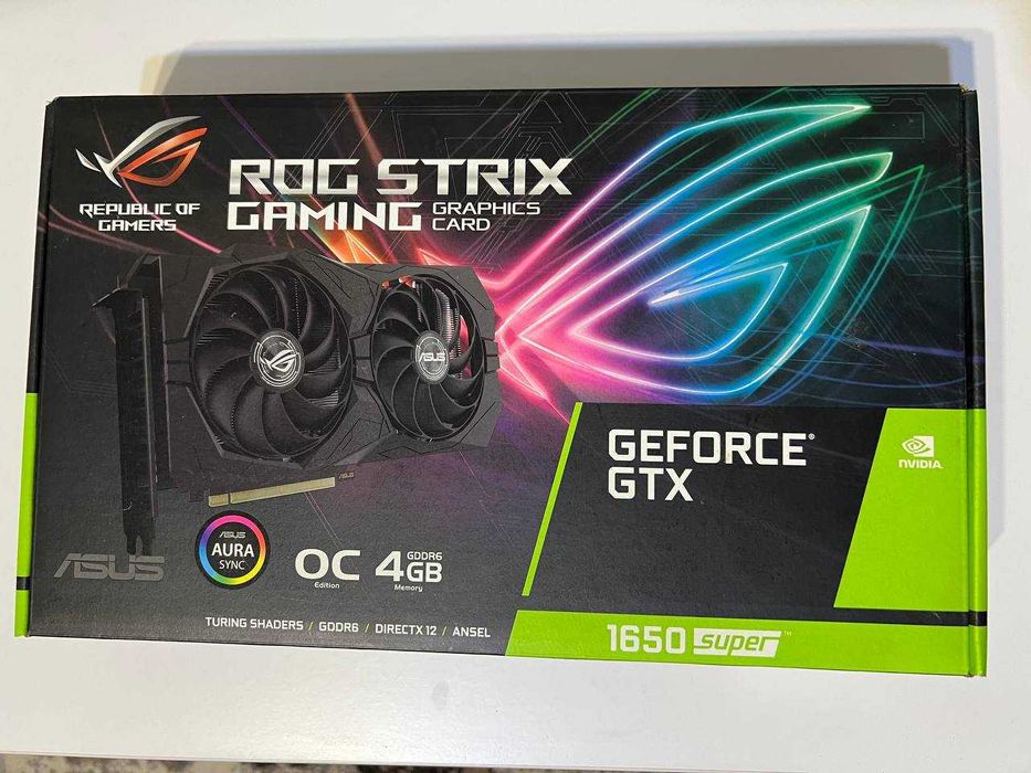 Asus GeForce GTX 1650 Super ROG Strix OC Gaming 4GB GDDR6