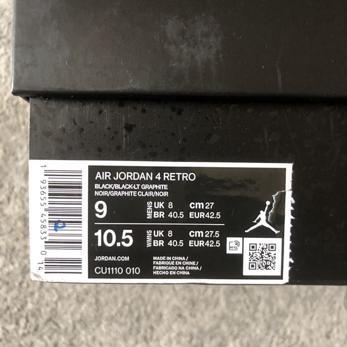 Jordan 4 Black Cat