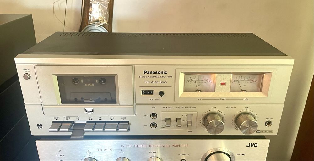 Magnetofon Deck Panasonic  RS-608 piękny stan w 100% sprawny