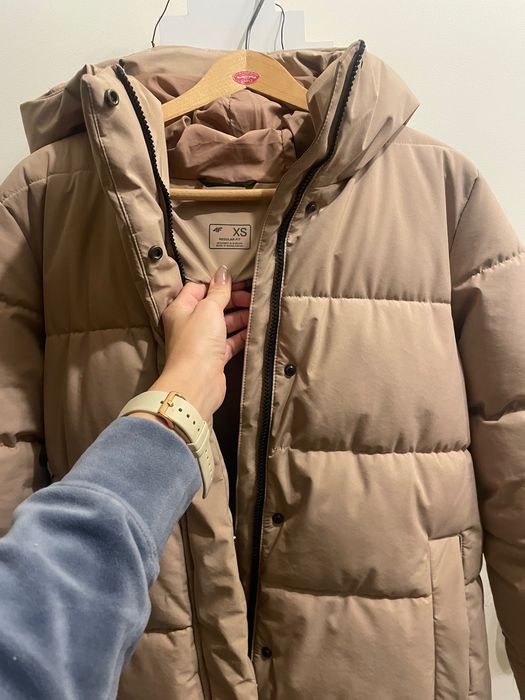 Puchowa Kurtka 4F jak nowa