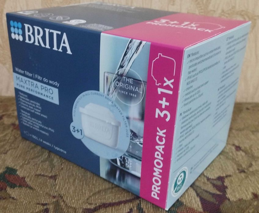 Картридж BRITA MAXTRA PRO комплект 3+1 Made in Germany