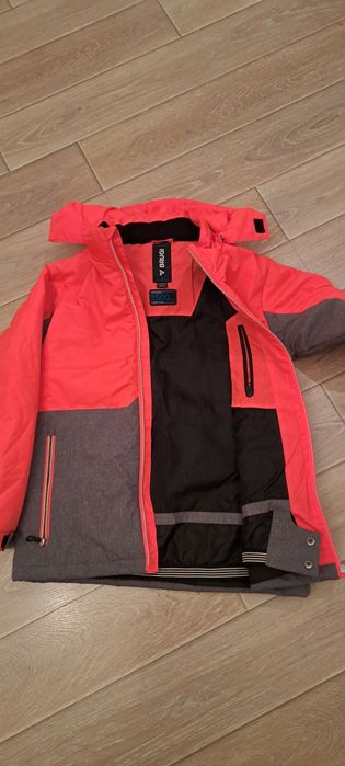 Dziecięca Kurtka narciarska ocieplana BRUGI - 164cm