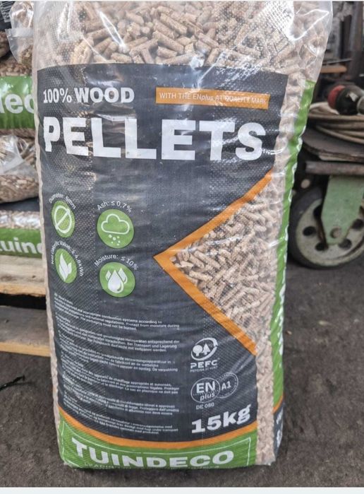 Pellet drzewny A1, ENplus, TUINDECO, FABICH