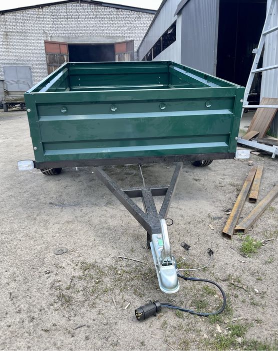 Новий одновісний  причіп 200х130х35 від заводу "Дніпро"