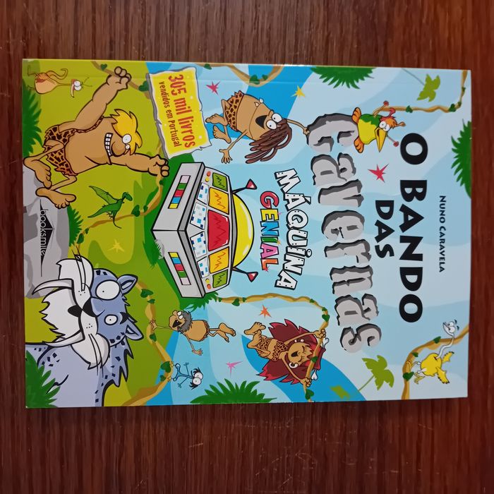 Livros infantis bando das cavernas e outros