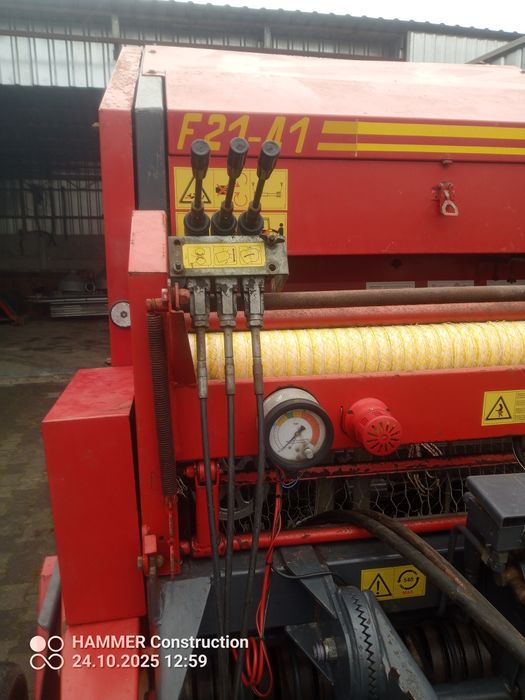 Prasa rolującą fort f21  A1 siatka sznurek jak sipma