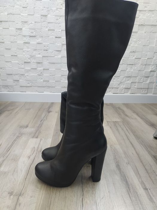 Чоботи жіночі шкіряні зимові Prego.