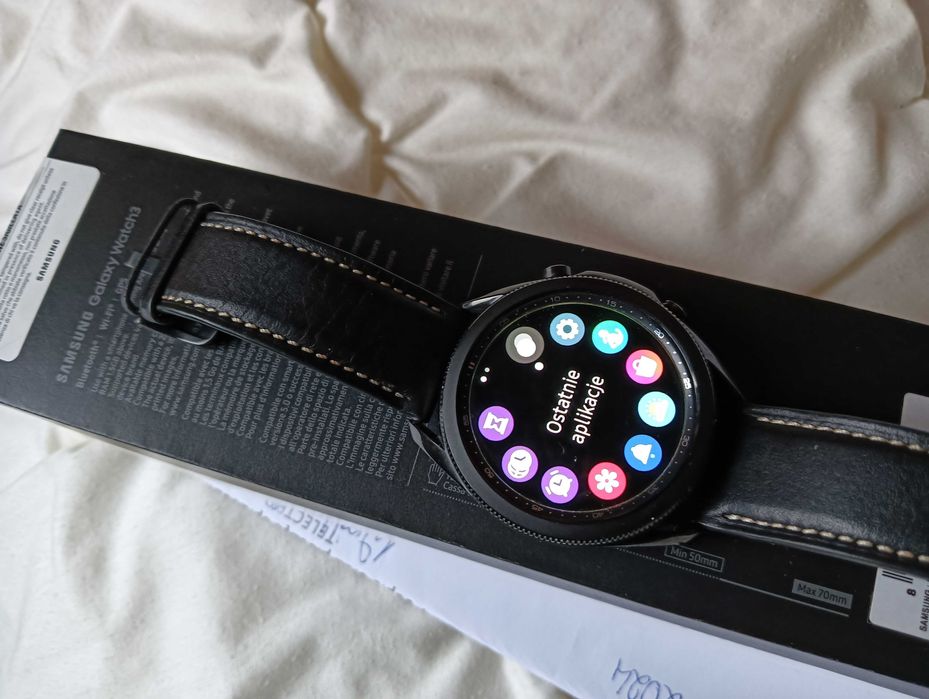 Smartwatch Samsung Galaxy Watch 3 R840 48mm komplet bez rys zadbany