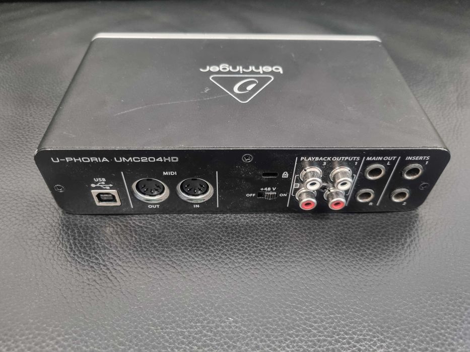 Interfejs Behringer UMC204HD