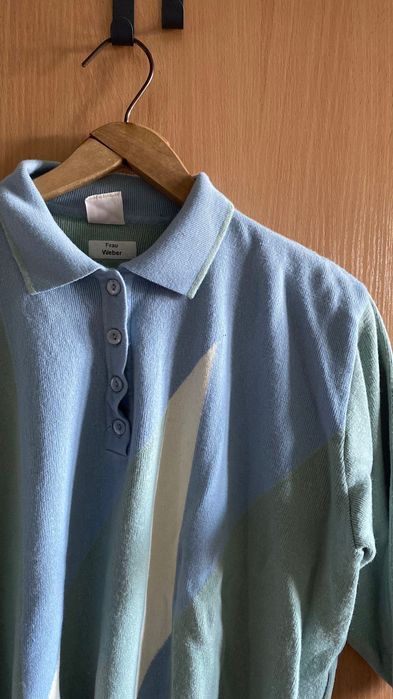 Sweter polo retro vintage retro