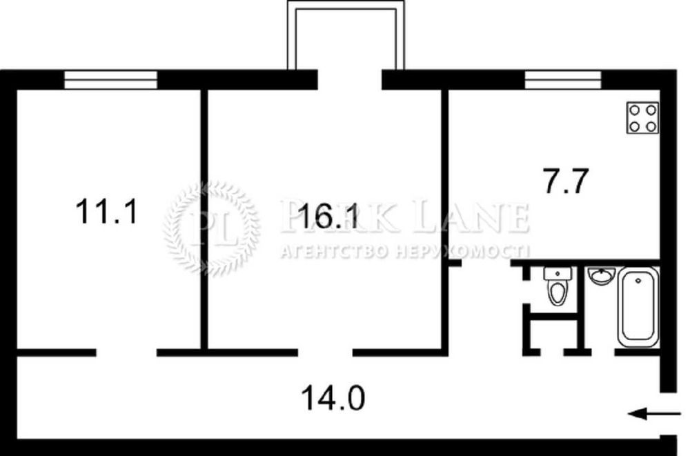 Центр Поділ купити 2к євроремонт Верхній Вал 50а