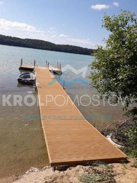 pomost pływający 56mkw