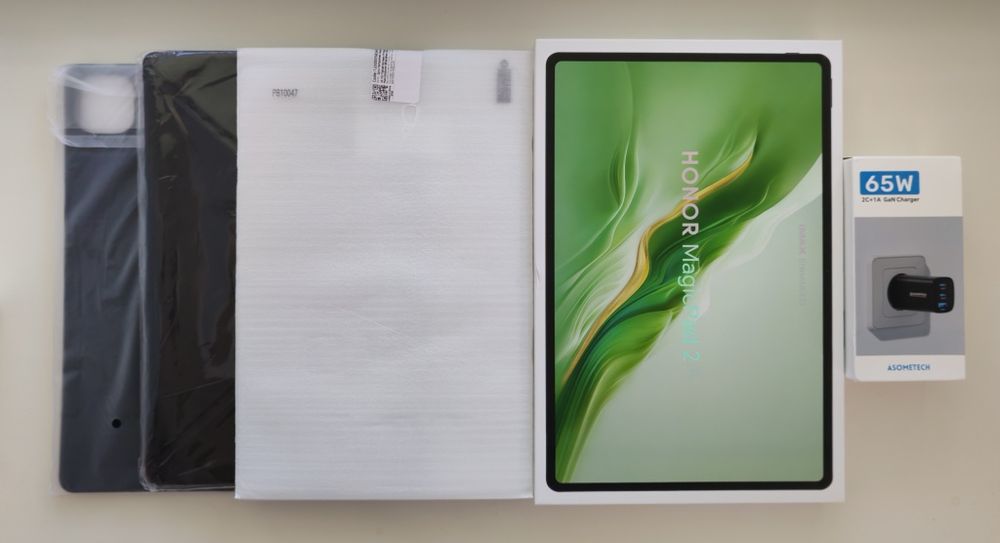 Honor Magic Pad 2, 12/256, чорний + 2 чохла + зарядник + скло.