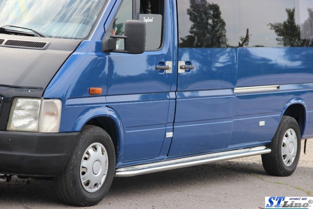 Боковые Трубы-Дуги-Пороги боковые для Mercedes Sprinter\Crafter-Люстра