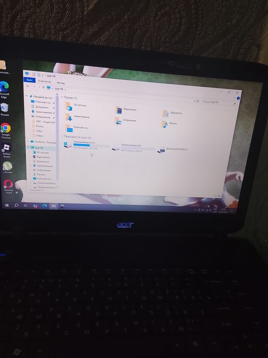 Продам ноутбук acer aspire