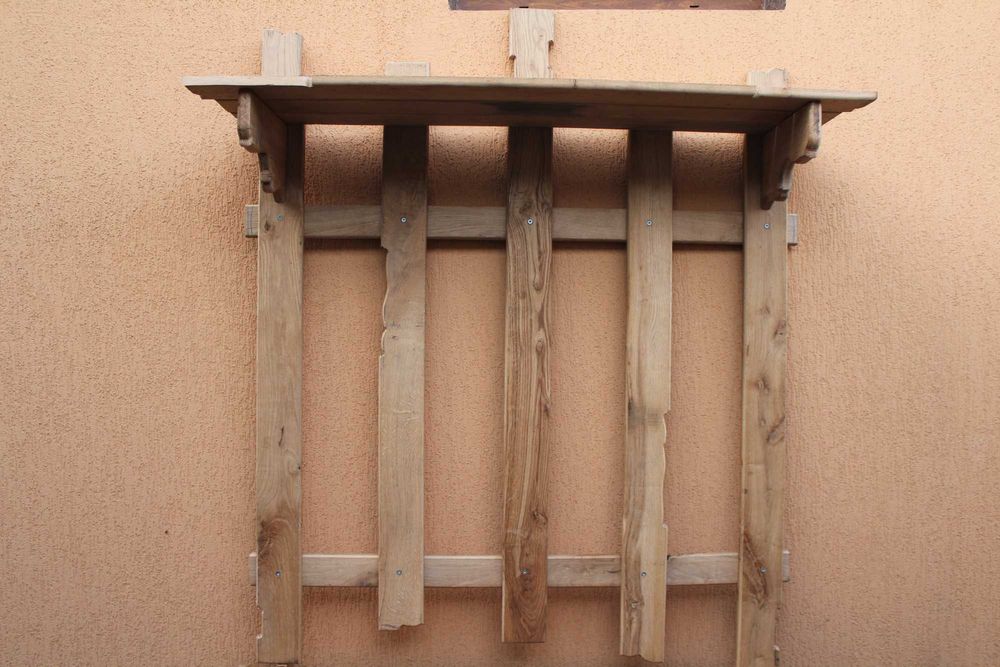 прихожая ,вешалка деревянная/дубовая /полка для обуви / в Украине