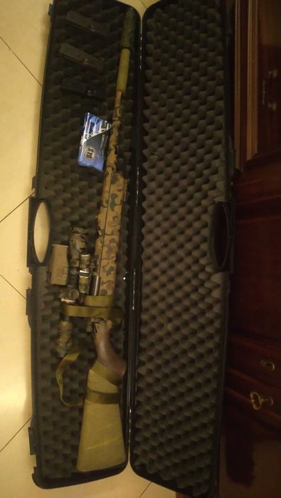 Conjunto sniper VSR10 airsoft