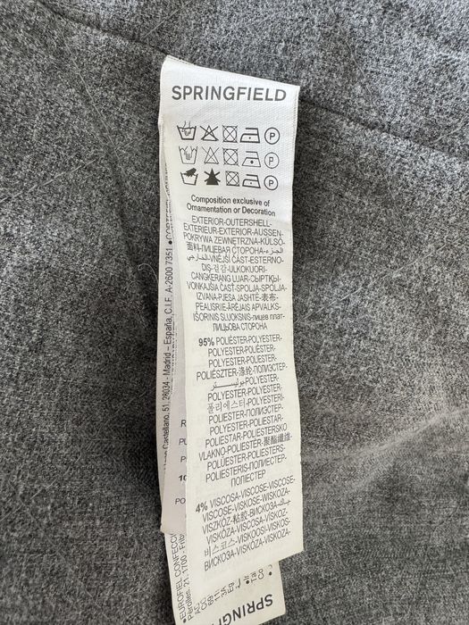 Casaco caban de trespasse da Springfield