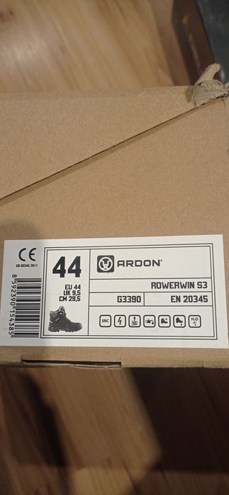 2 Pary Buty robocze ochronne Nowe