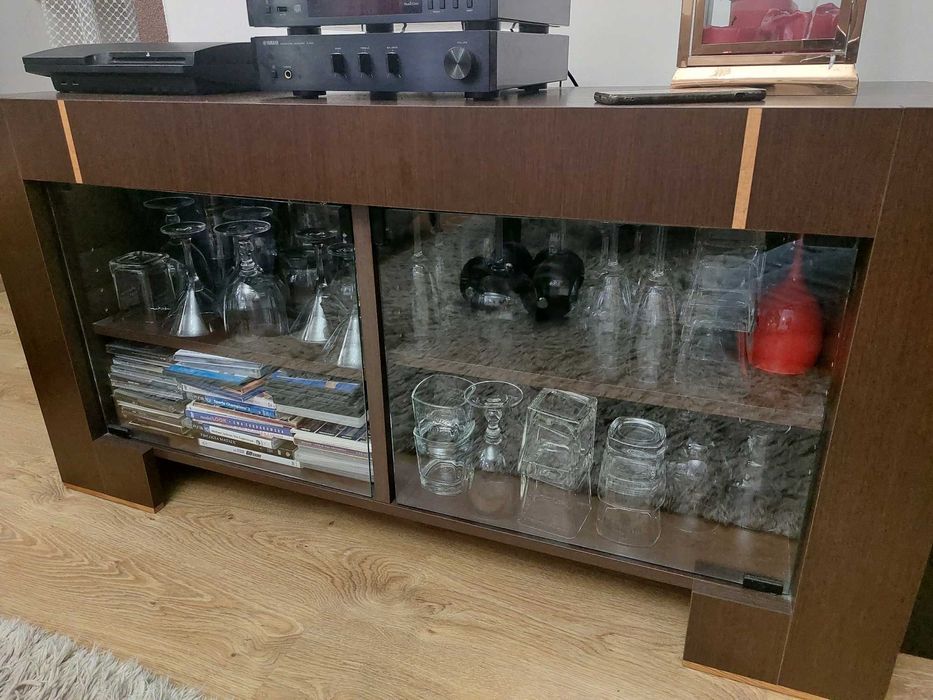 Stolik RTV - kolekcja VOX Modern Wenge