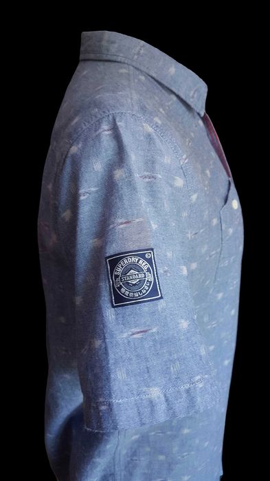 мужская рубашка SUPERDRY XL  Regular Fit