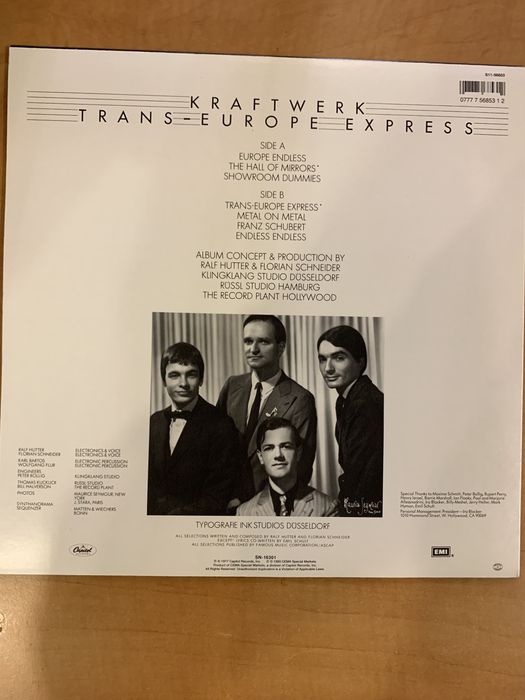 Винил/ пластинка Kraftwerk