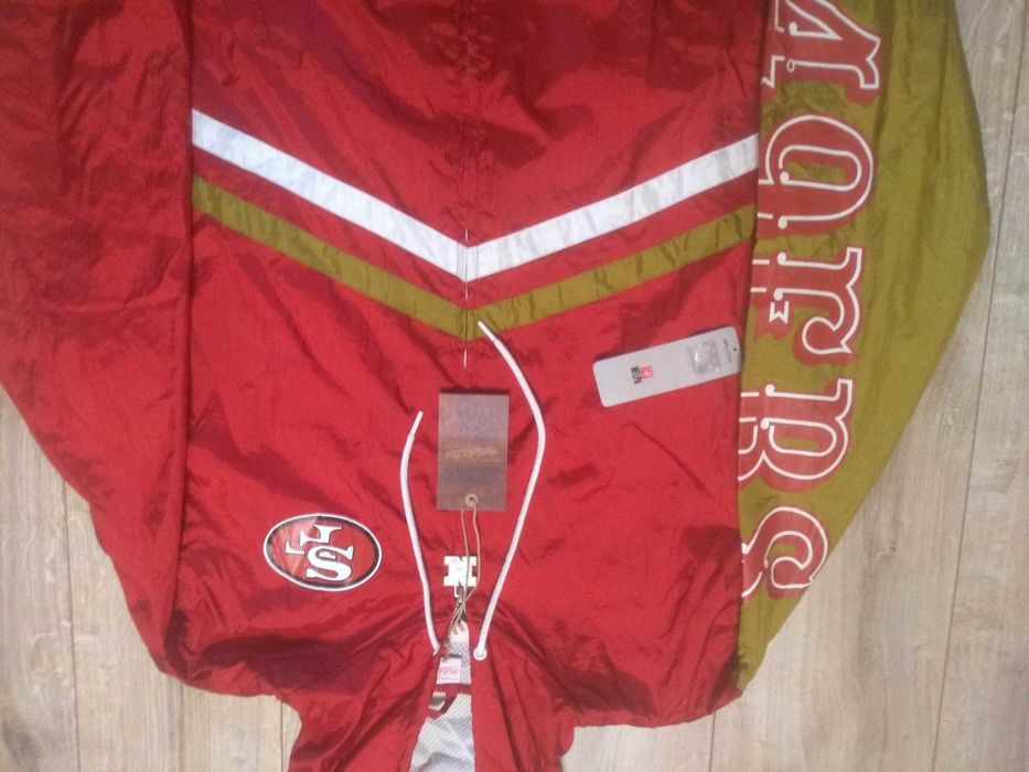 Mitchell & Ness San Francisco 49ers Full Zip NFL Windbreaker LNowa