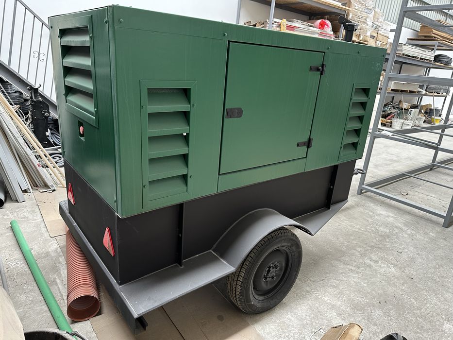 Reboque gerador Zanardi 25KVA trifasico