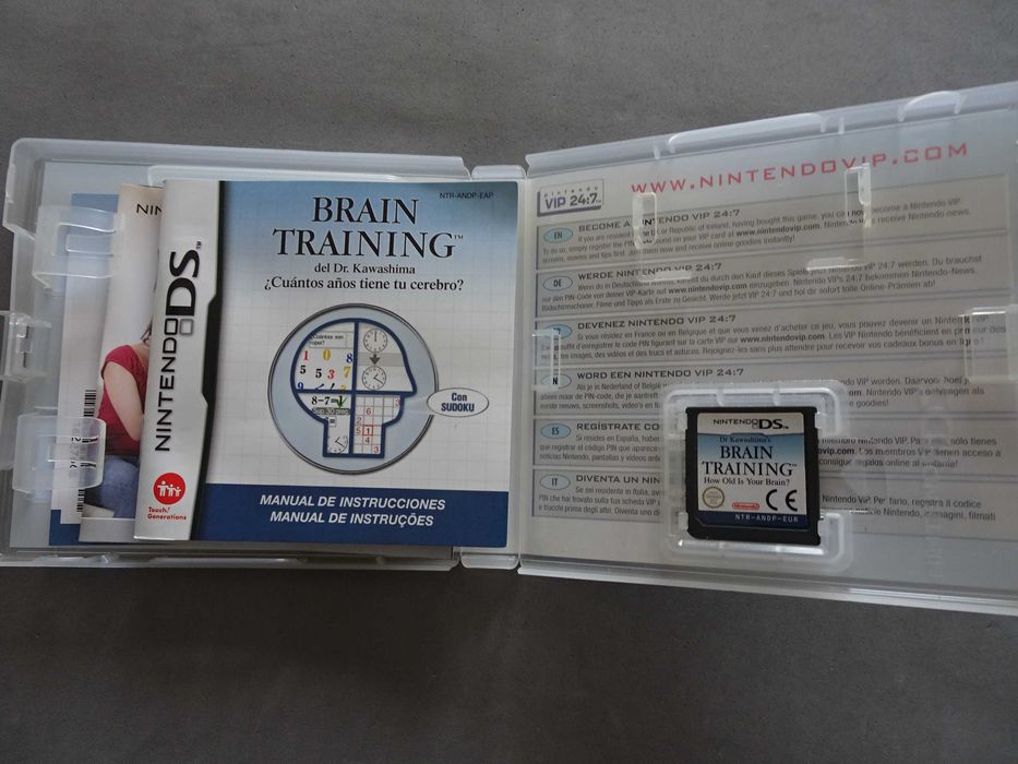 Jogo para a Nintendo DS - Brain Training