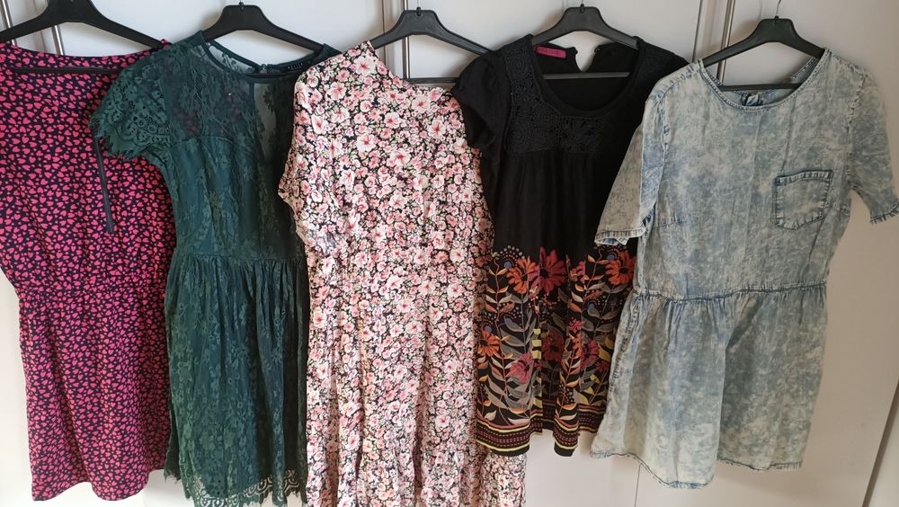 20szt paczka mix Sukienka damska box 65 / możliwa wysyłka za pobraniem