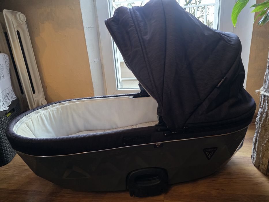 Gondola do wozka Junama Diamond -szara