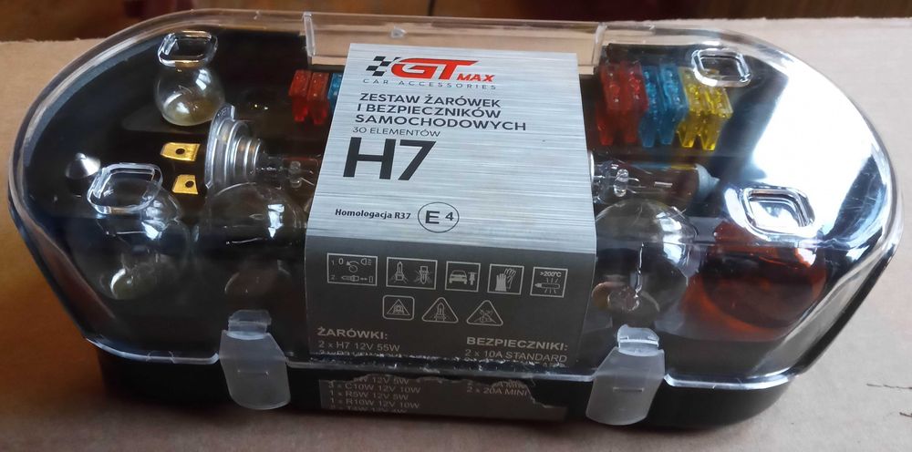 Zestaw żarówki,  żarówka H7
