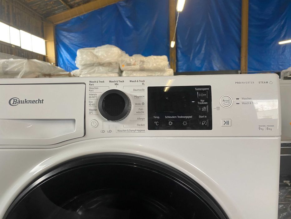 Nowa Pralko-suszarka Bauknecht WT Super Eco 96S 41 N 9/6 kg Gwarancja