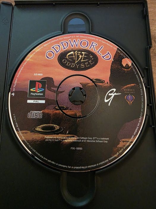 Oddworld Abe Oddysee Playstation 1 PS1