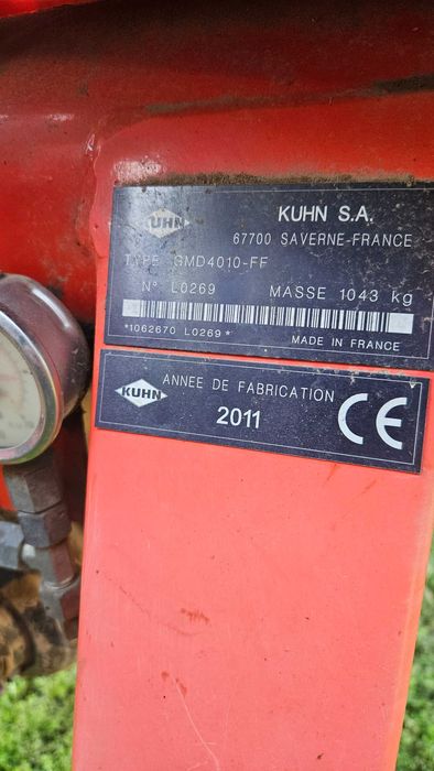 Kosiarka dyskowa KUHN 4010 LIFT CONTROL 4M