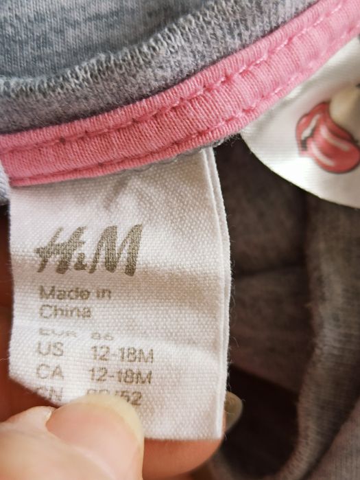 Sg Bluzka 80 , 86 dla dziewczynki , tunika 80 , 86 H&M