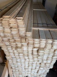 Boazeria Skandynawska sauna podbitka 12x70mm 240cm