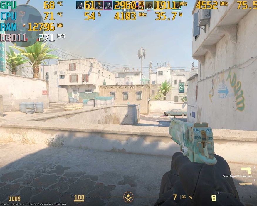 Komputer do Gier i Nauki RX6600 + I3 12100F + 16Gb Ram + 700GB SSD