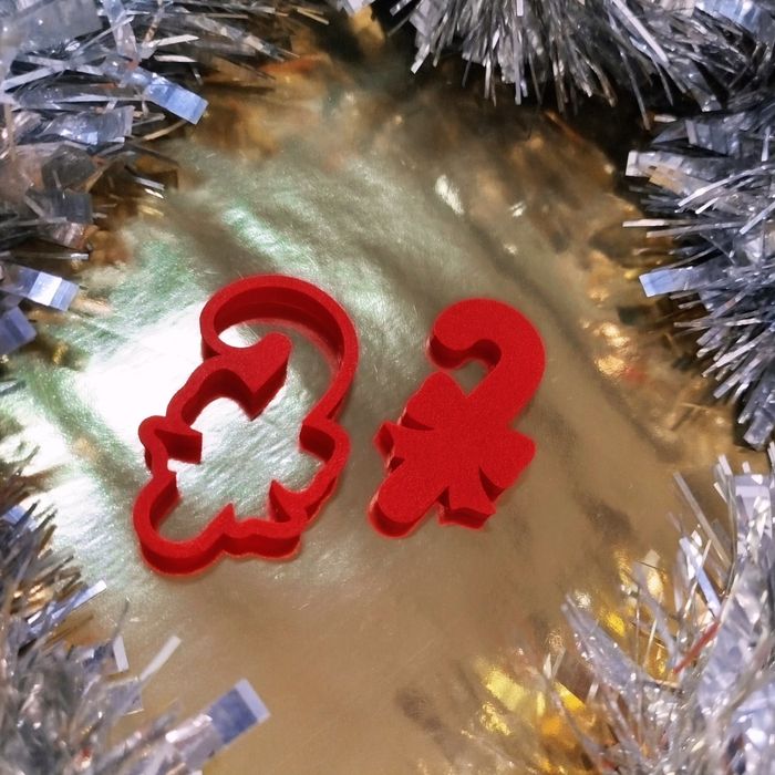 Cortador de bolacha/biscoito bengala doce de Natal  - novo