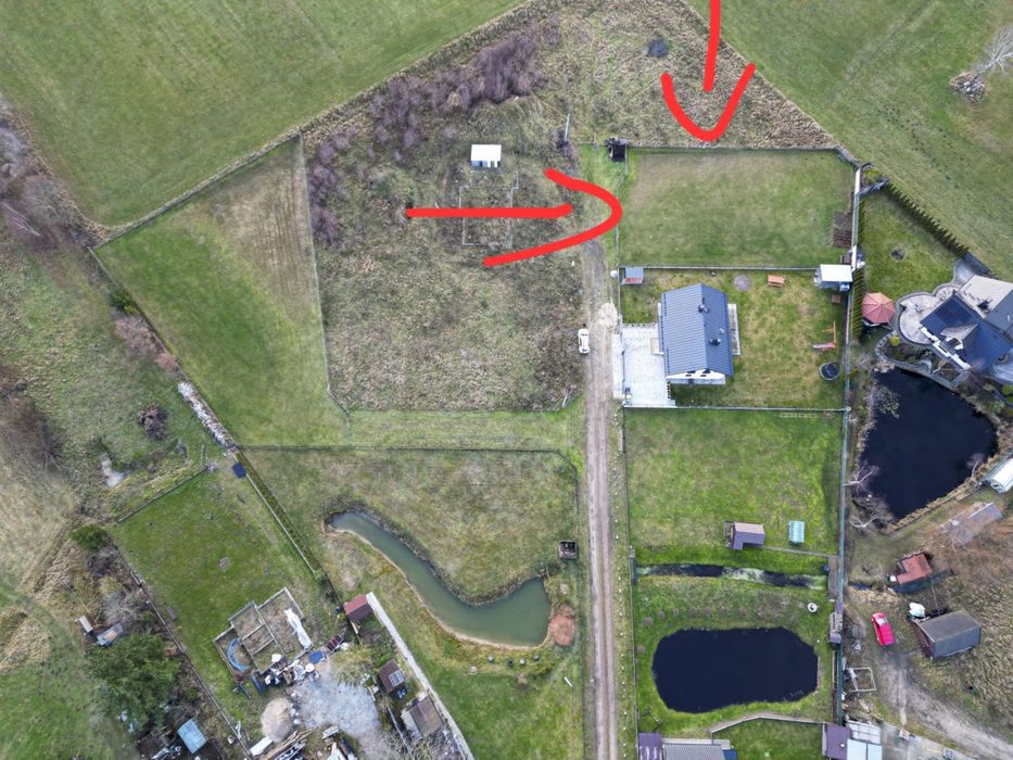 Działka  1004 m² | Skrzeszewo  | BEZTERMINOWE WARUNKI ZABUDOWY