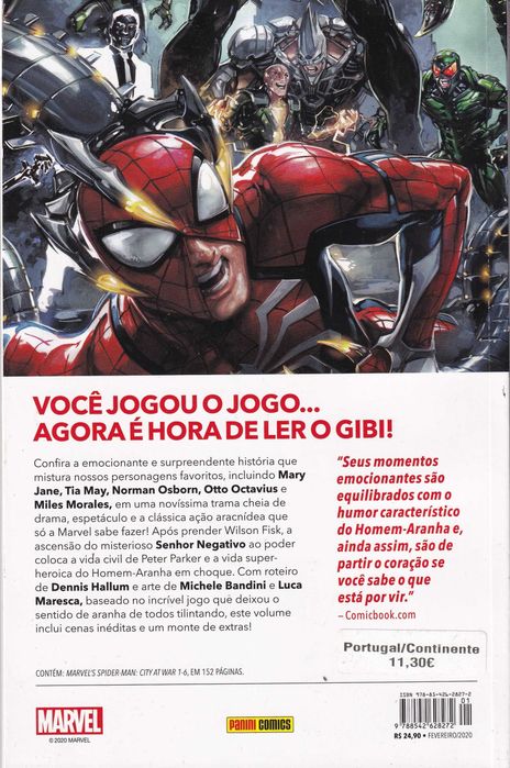 Marvel 1 - Homem-Aranha