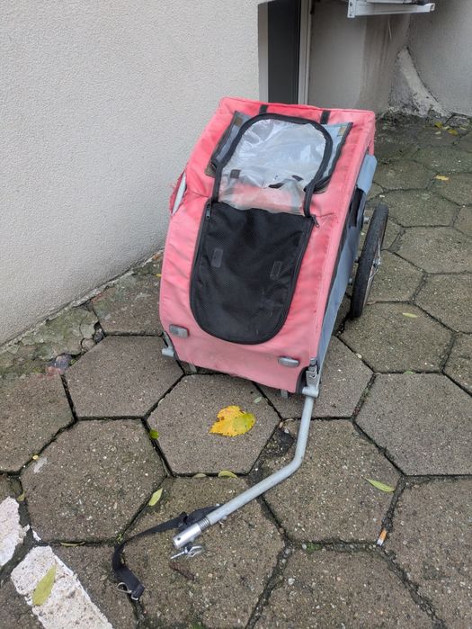 Przyczepka rowerowa dla psa riksza wozek