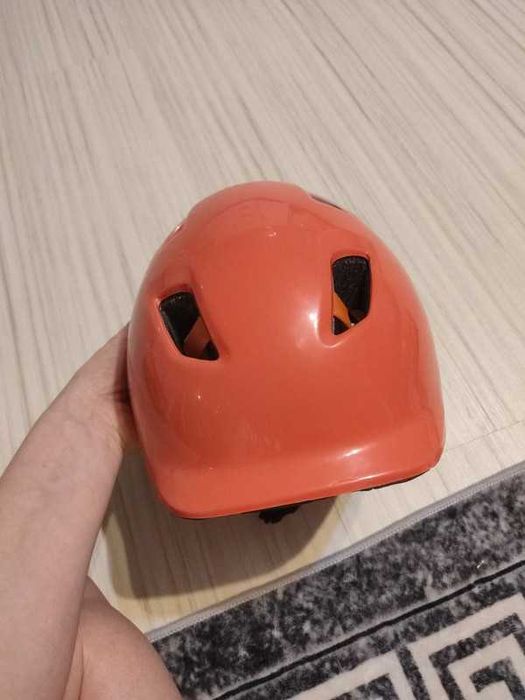 Kask na rower Btwin 500 dla dzieci roz. S - 53-56 cm.