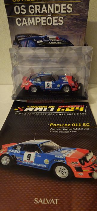 PORSCHE Miniatura rally 1/24