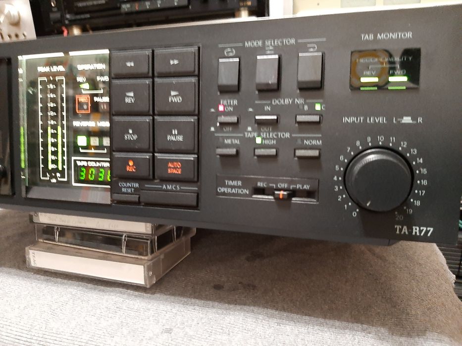 ONKYO INTEGRA TA R 77 Cassette Deck, Top-Line Series64354154751490123