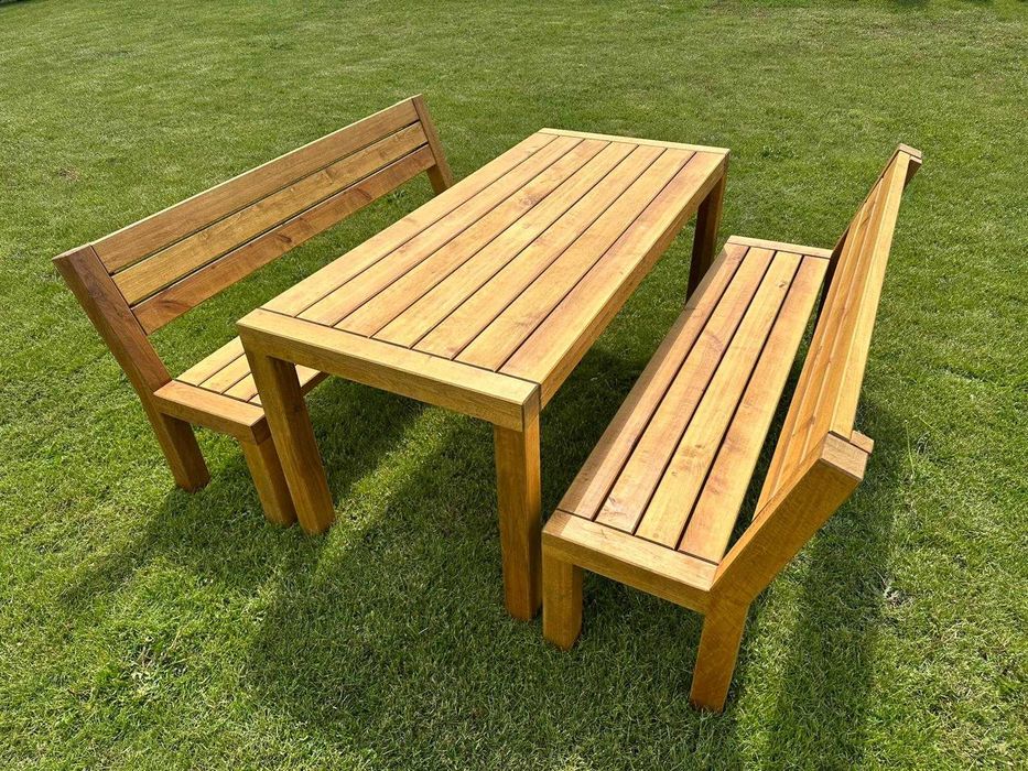 Nowoczesne Meble ogrodowe drewniane LOFT Gwarancja 5 lat