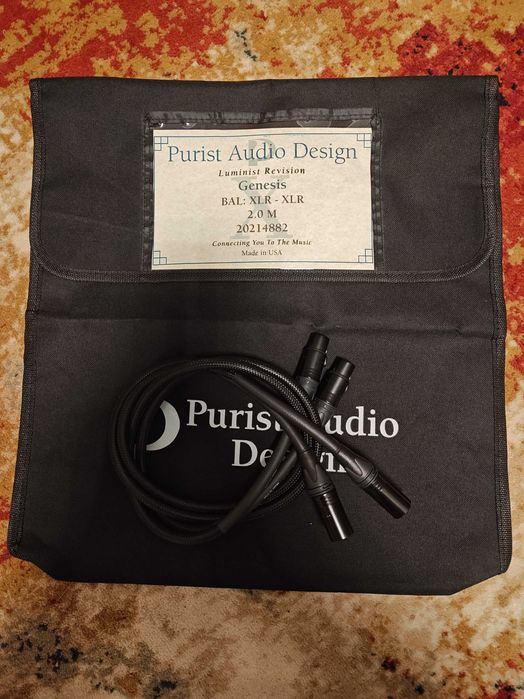 Purist Audio Design Genesis - Kabel XLR - 2x1m