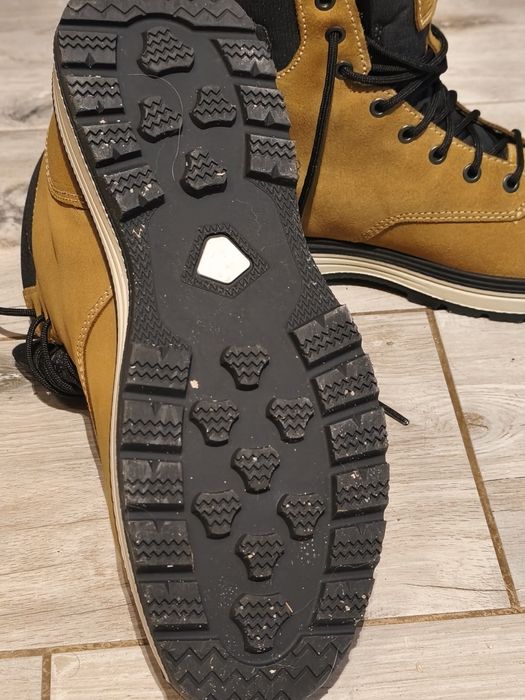 Skórzane buty zimowe, roz 44